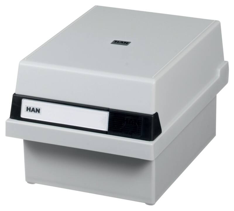 HAN 966-11 Systeemkaartenbak Lichtgrijs A6 800 Plastic 17,7 x 25 x 14 cm