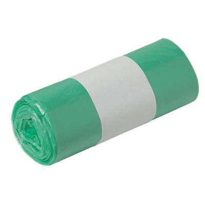 Vuilniszakken 30 l Groen PE (polyethyleen) 27 Micron 500 Stuks