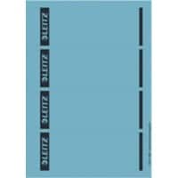 Leitz Rugetiket Zelfklevende Printbare Rugetiketten A4 Blauw 6.15 x 19,2 cm 25 Vellen à 4 Etiketten