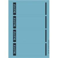 Leitz Rugetiket Zelfklevende Printbare Rugetiketten A4 Blauw 6.15 x 19,2 cm 25 Vellen à 4 Etiketten