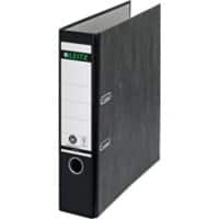 Leitz 180° Breed Ordner A4 82 mm Zwart 2 Ringen 1080 Karton Wolkenmarmer Staand Gerecycled