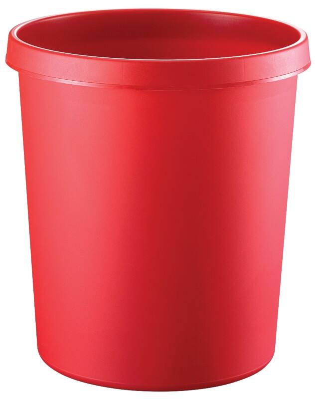 helit Prullenbak 18 l Rood PE (polyetheen) The German