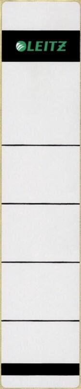 Leitz Ordnerrugetiketten 16431085 Zelfklevend A4 Grijs 3,9 x 19,2 cm 100 Stuks