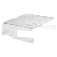 BakkerElkhuizen Q-riser Q-Riser Monitorstandaard 365 x 130 x 330 mm Transparant