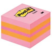 Post-it Notes Kubus 51 x 51 mm Kleurenassortiment 400 Vellen