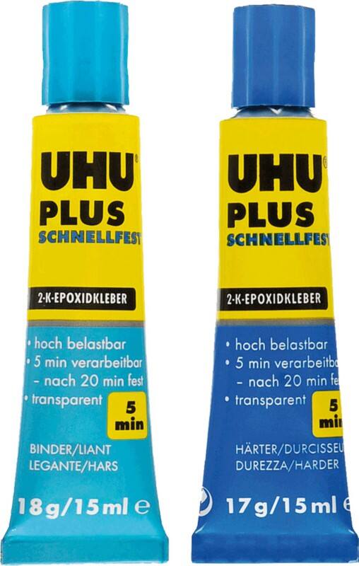 UHU Componentenlijm Permanent hechtend Vloeibaar Transparant 45700 35 g