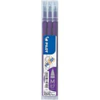 Pilot FriXion Ball Navulling voor rollerballpen 0.35 mm Medium Kegelvormig Paars 3 Stuks