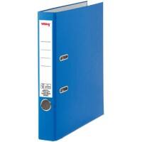Viking Smal Ordner A4 50 mm Blauw 2 Ringen Karton, PP (Polypropeen) Mat Staand