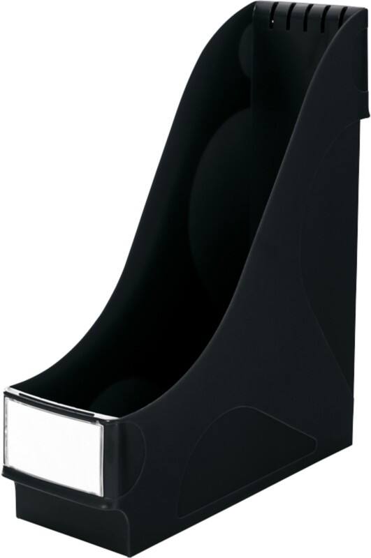 Leitz 2425 Tijdschriftencassette Zwart A4 9.2 cm Polypropyleen 9,5 x 29 x 32 cm