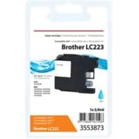 Viking LC223C compatibele Brother inktcartridge cyaan