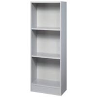 Hammerbacher Future Gemelamineerde spaanplaat Boekenkast 2 Planken 406 x 400 x 1.270 mm Grijs