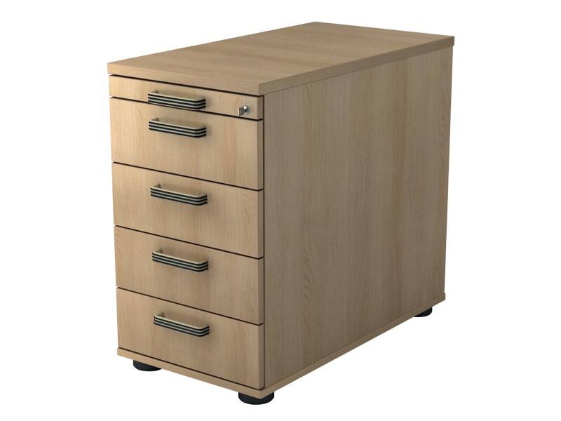 Hammerbacher Ladenblok VSC50 Eiken 428 x 800 x 760 mm