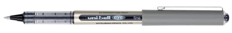 uni-ball Eye Fine UB-157 Niet-intrekbaar Rollerballpen Zwart 0,4 mm Medium Rollerball