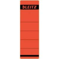 Leitz Ordnerrugetiketten Zelfklevend A4 Rood 6,15 x 19,2 cm 10 Stuks