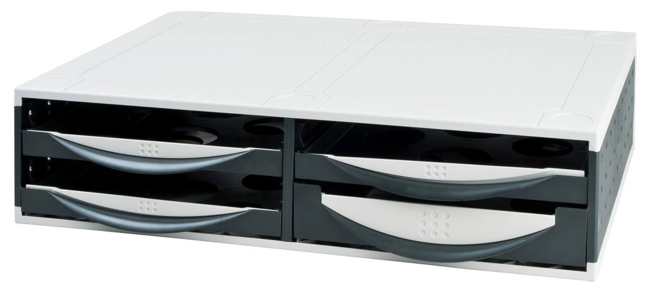 Fellowes Organizer voor kantoormachines 24004 Grijs