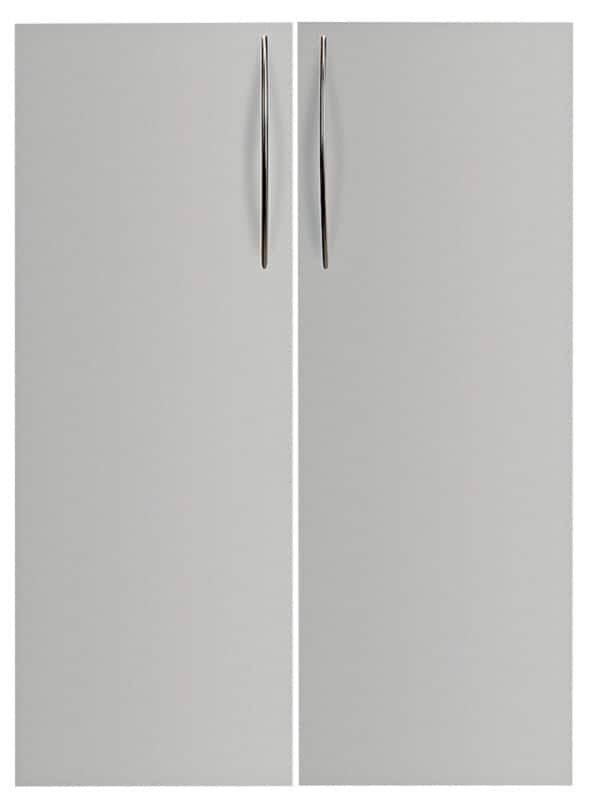 Hammerbacher Matrix Kastdeuren Zilver 790 x 16 x 1.104 mm Pak van 3