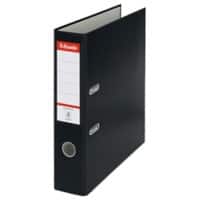 Esselte Essentials Breed Ordner A4 72 mm Zwart 2 Ringen 121756 PP (Polypropeen) Staand