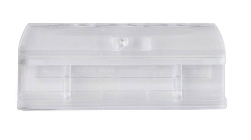 Djois Alzicht Ruiters Badge formaat Transparant Kunststof Incl. ruiterstroken 6,5 x 2,7 cm 25 Stuks