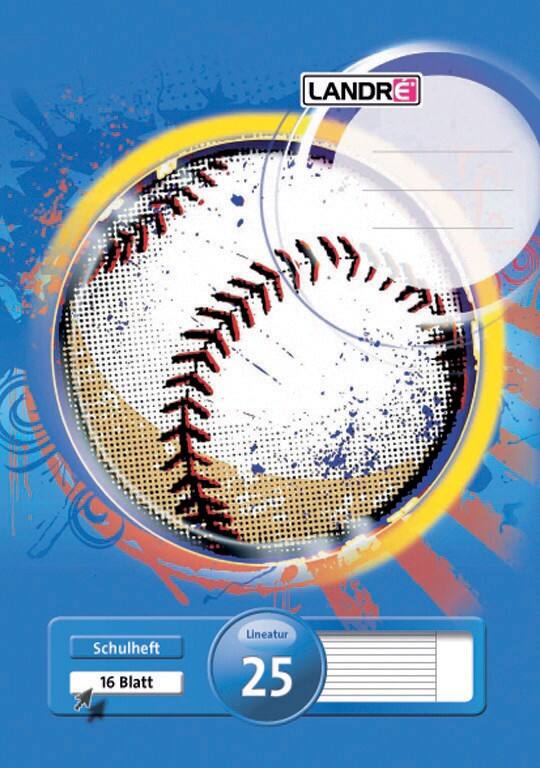 LANDRÉ A4 80 g/m² 16 vellen gelinieerd