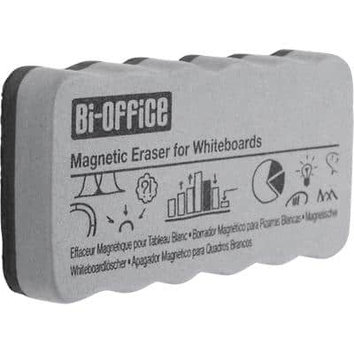 Bi-Office Whiteboardwisser AA0105 Magnetisch Grijs