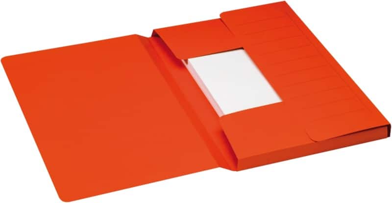 Djois Secolor Map Folio Karton 24 (B) x 35 (H) cm Rood