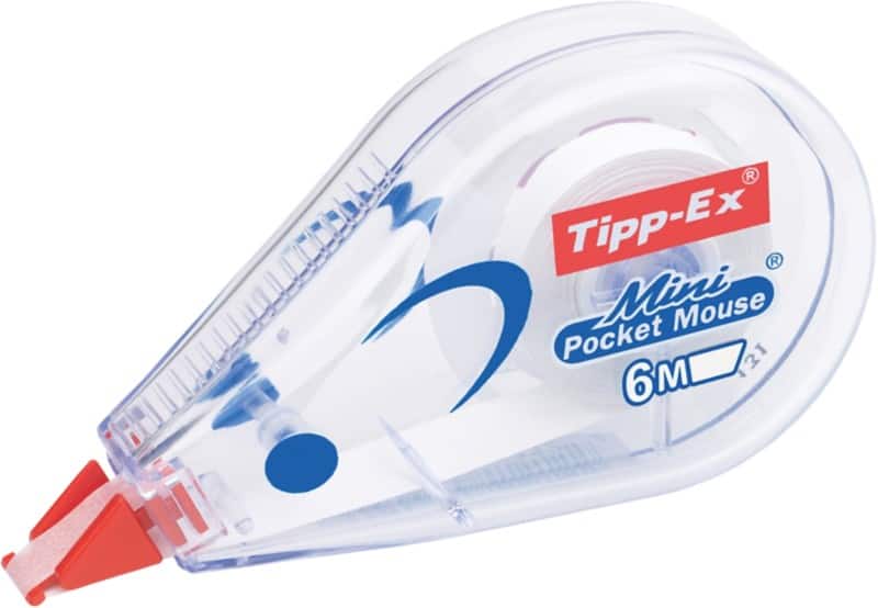 Tipp-Ex Correctieroller Mouse 5 mm 6000 mm Wit