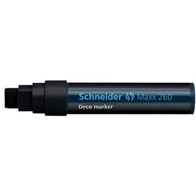 Schneider Maxx 260  Krijtmarker Beitelpunt 5-15 mm Zwart