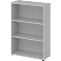 Hammerbacher Matrix Gemelamineerde spaanplaat Boekenkast 2 Planken 800 x 330 x 1.144 mm Grijs