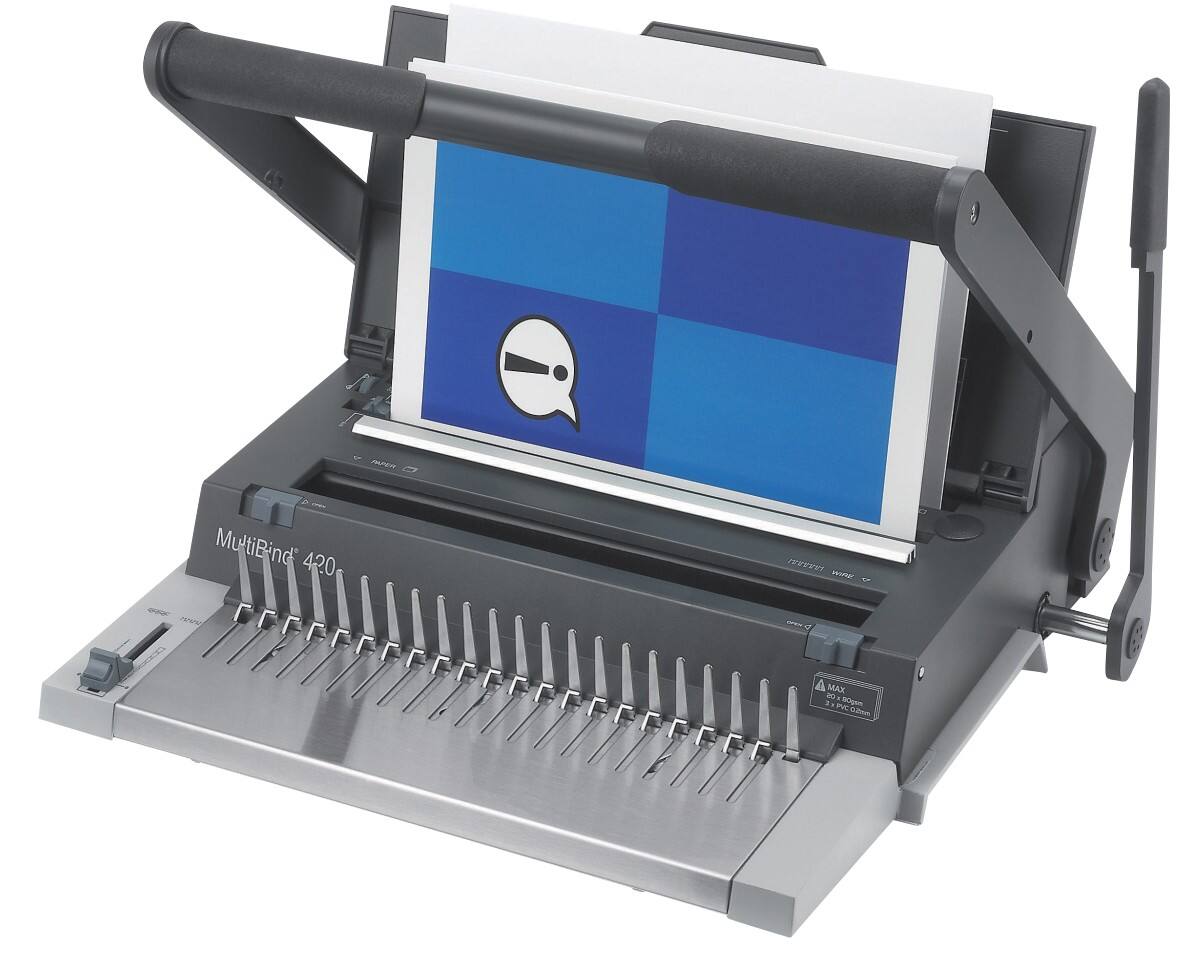 GBC inbindmachine 420 Manueel Click 450 Vel