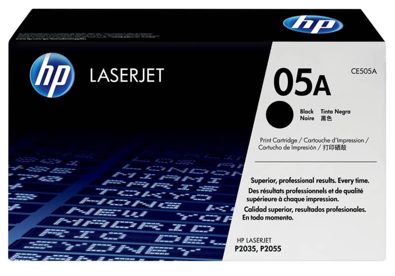 HP 05A originele tonercartridge CE505A zwart