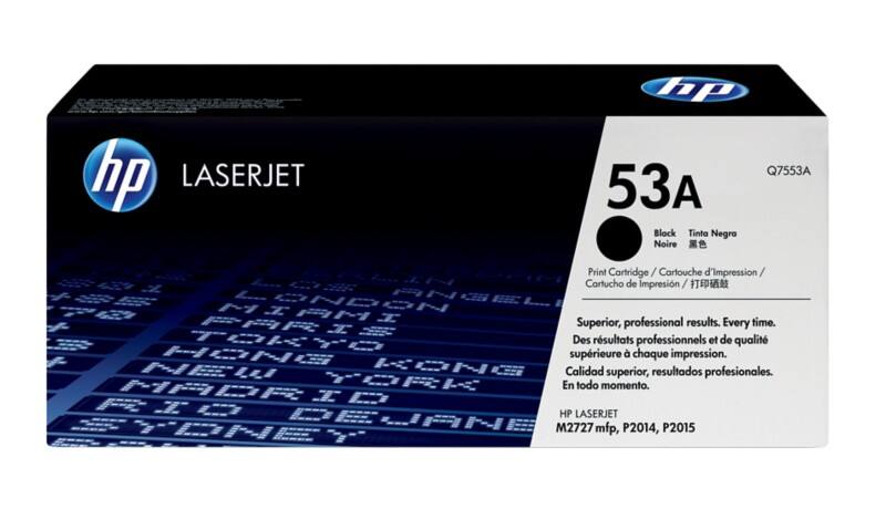 HP 53A originele tonercartridge Q7553A zwart