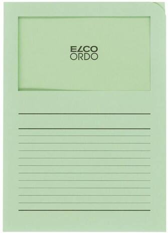 Elco Ordo Classico Sorteermap A4 Groen Papier 120 g/m² 100 Stuks