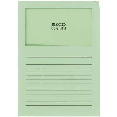 Elco Ordo Classico sorteermap A4 groen papier 120 g/m² 100 stuks