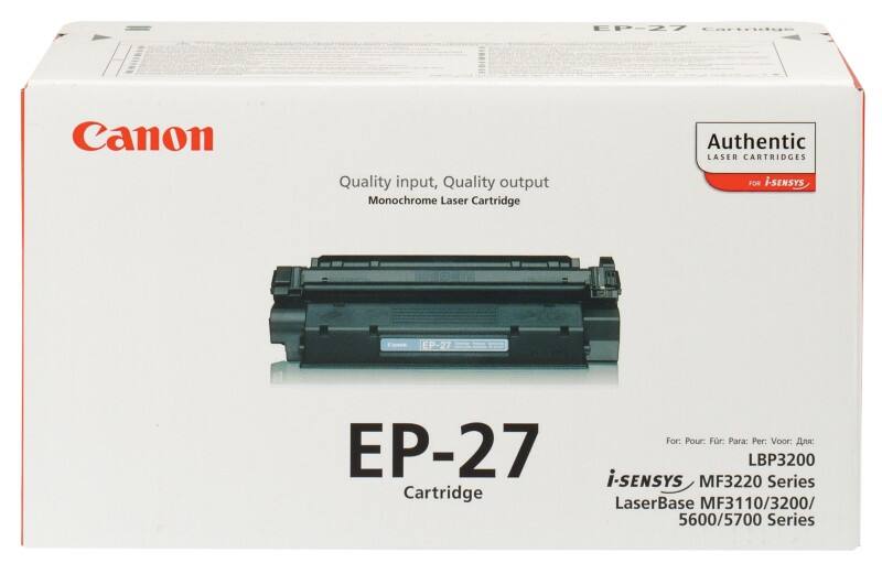 Canon EP-27 Origineel Tonercartridge Zwart