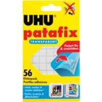 UHU Kleefpads Patafix Transparant Pak van 56