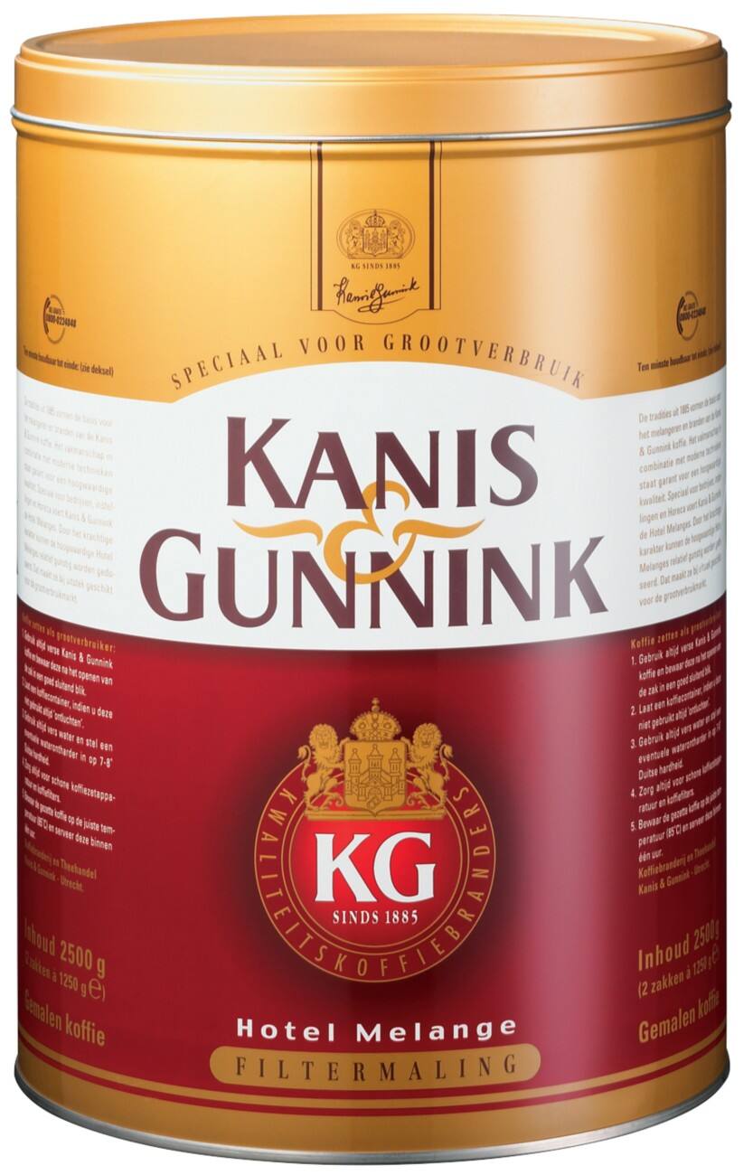 KANIS & GUNNINK Gemalen koffie 2.5 kg