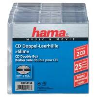 Hama CD/DVD-doosje slim 25 stuks