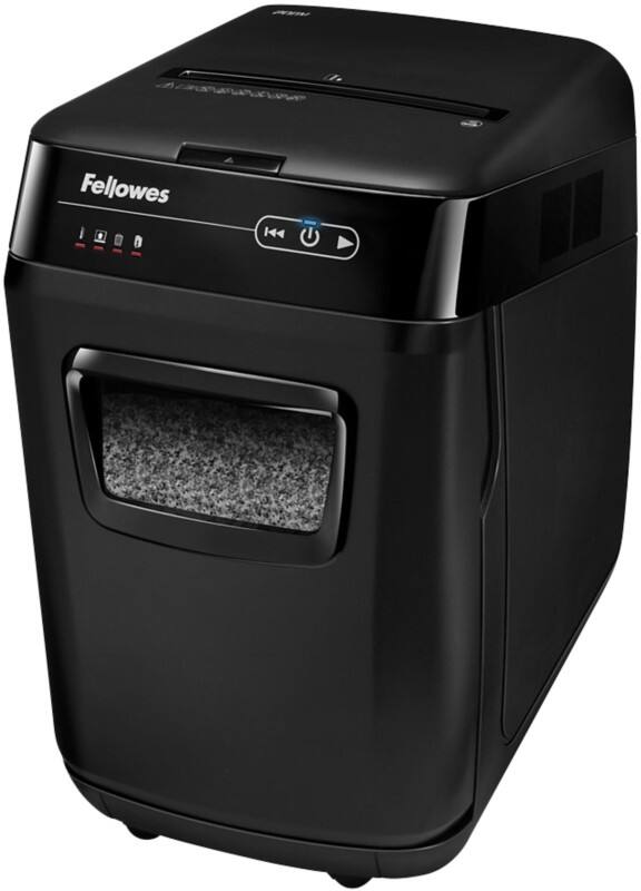 Fellowes Automatische Papierinvoer AutoMax 200M Papierversnipperaar 200 Vellen Micro snippers Veiligheidsniveau P-5 32 L