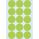 HERMA Etiketten 2275 Klevend Groen 32 x 32 mm  32 Vellen à 15 Etiketten