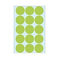 HERMA Etiketten 2275 Klevend Groen 32 x 32 mm  32 Vellen à 15 Etiketten