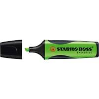 STABILO Boss Executive Tekstmarker Groen Breed Beitelpunt 2 - 5 mm