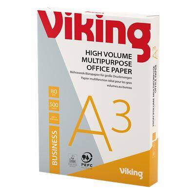 eenvoudig Absoluut Liever Viking Business print-/ kopieerpapier A3 80 gram Wit 500 vellen | Viking  Direct NL