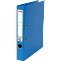 Viking Smal Ordner A4 50 mm Blauw 2 Ringen Karton, PP (Polypropeen) Mat Staand