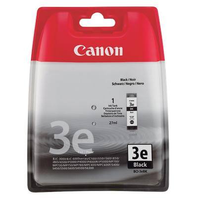 Canon BCI-3eBK Origineel Inktcartridge Zwart