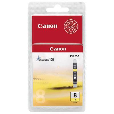 Canon CLI-8Y Origineel Inktcartridge Geel
