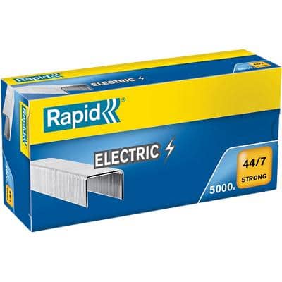 Rapid Strong Electric 44/7 Nietjes 24868200 Zink Zilver 5000 Nietjes
