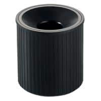 helit Papercliphouder Zwart Polystyreen 7,2 x 7,2 x 7,3 cm