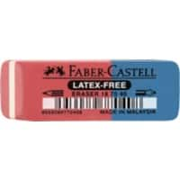 Faber-Castell Gum 7070-40 Rood, blauw