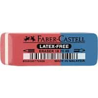 Faber-Castell Gum 7070-40 Rood, blauw