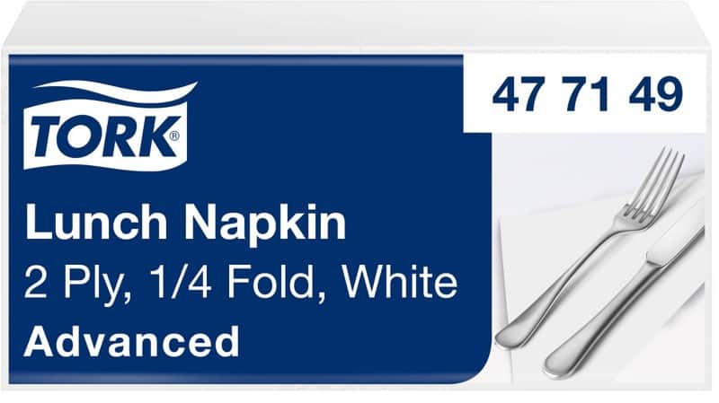 Tork Wegwerpservetten Wit 200 Stuks